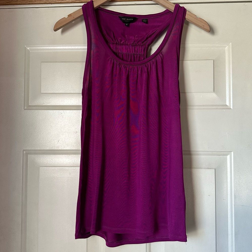 Ted Baker Skylon Gathered Vest Top - Picture 4 of 10